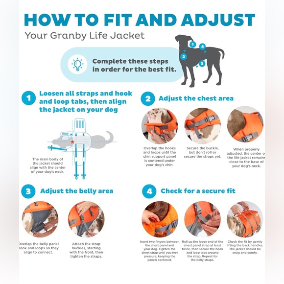 Outward Hound Granby Dog Life Jacket - Picture 13 of 14